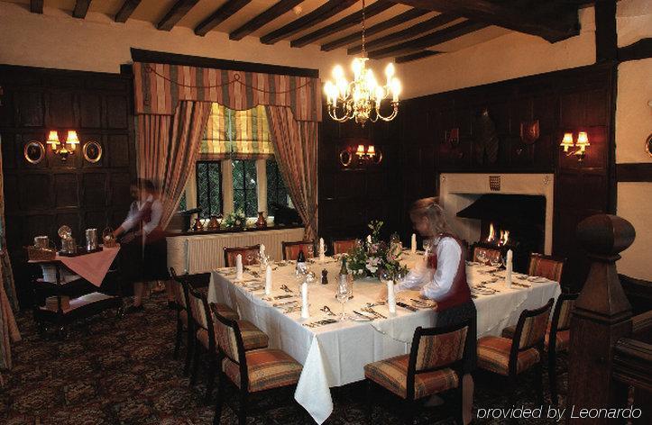 Albright Hussey Manor Hotel Hadnall Restoran foto